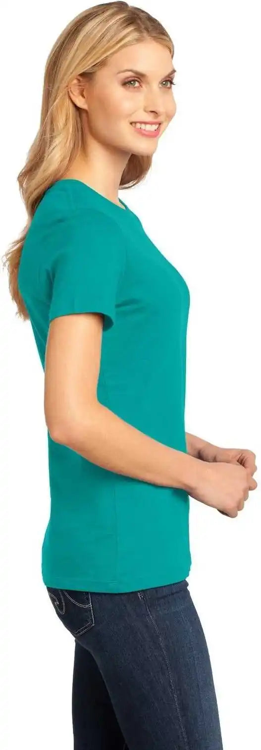 District Dm104l Women’s Perfect Weighttee Jade