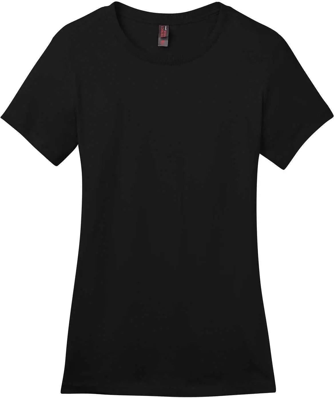 District Dm104l Women’s Perfect Weighttee - Jet Black