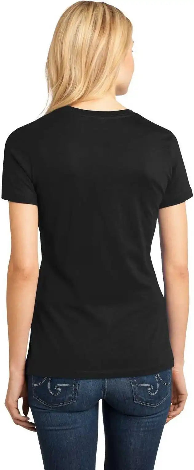 District Dm104l Women’s Perfect Weighttee Jet Black