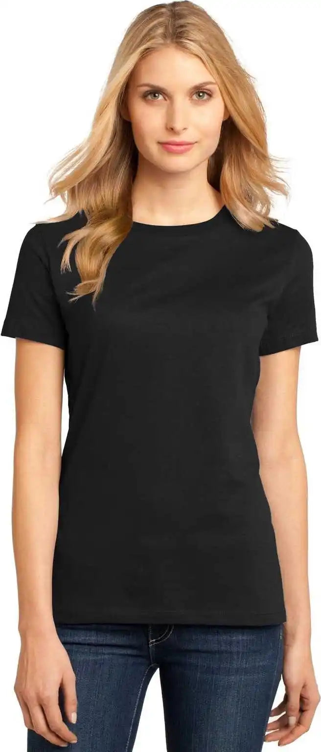 District Dm104l Women’s Perfect Weighttee Jet Black