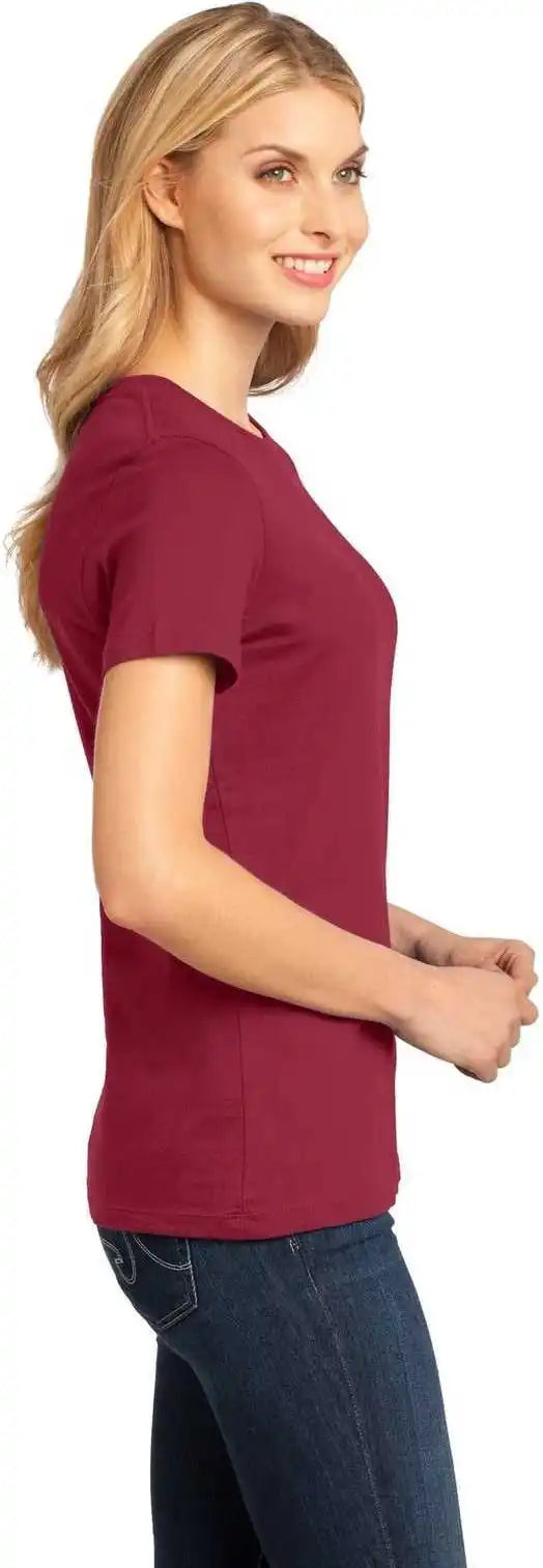 District Dm104l Women’s Perfect Weighttee - Sangria