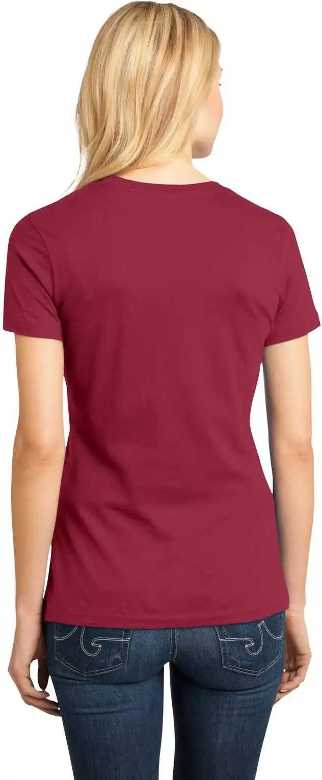 District Dm104l Women’s Perfect Weighttee - Sangria