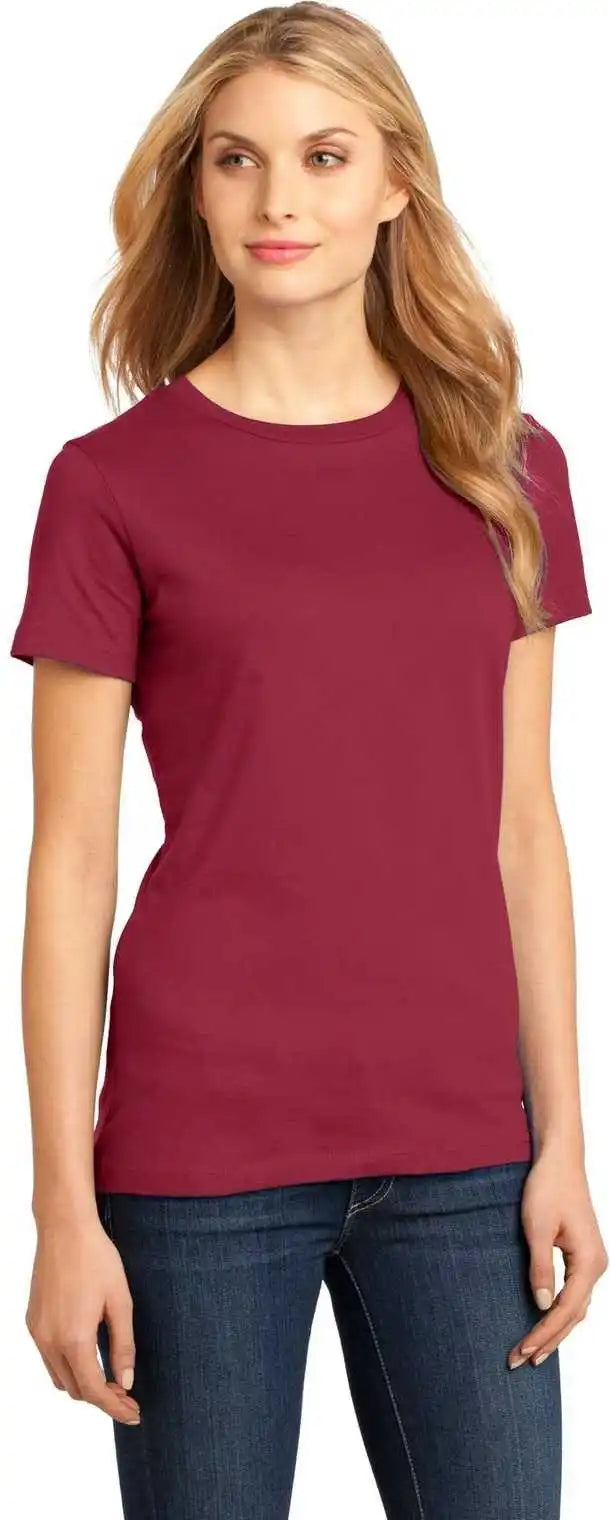 District Dm104l Women’s Perfect Weighttee - Sangria
