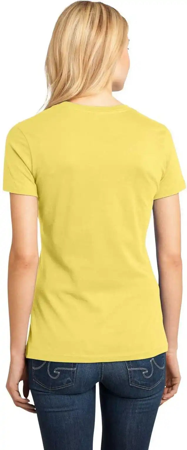 District Dm104l Women’s Perfect Weighttee - Yellow
