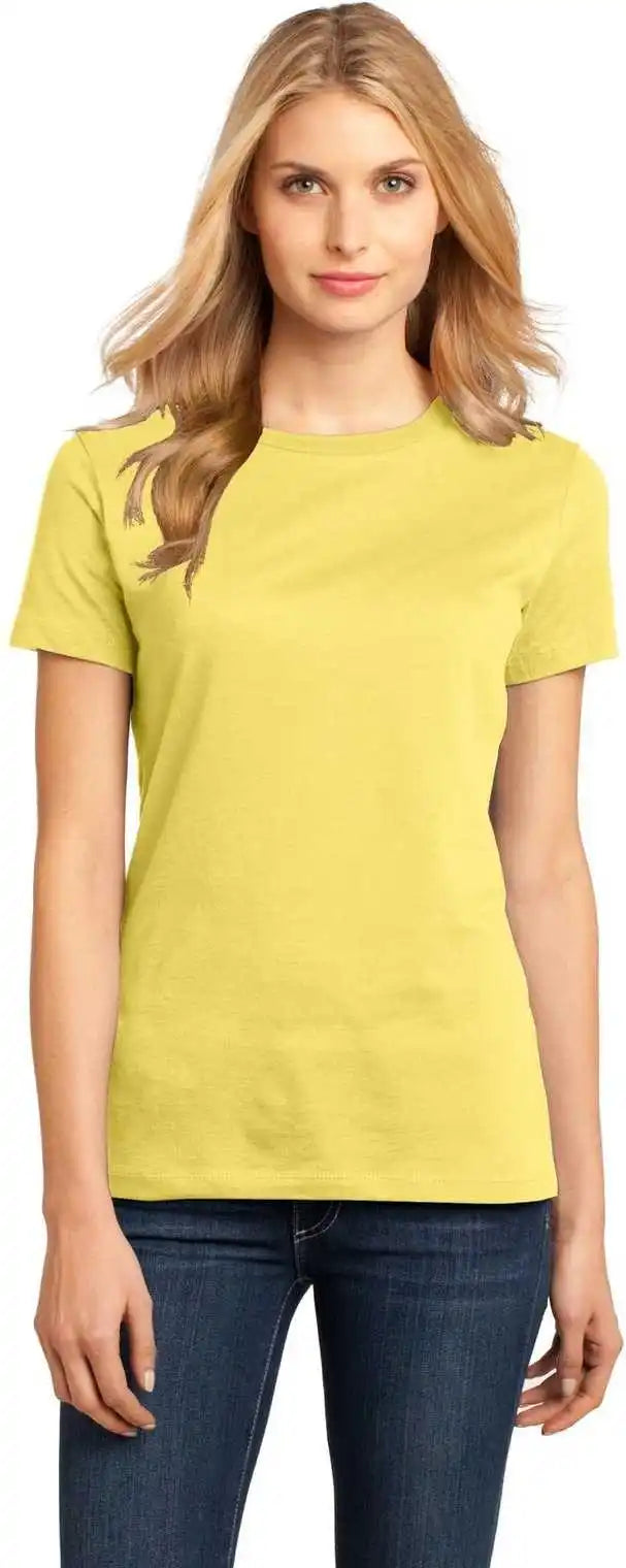 District Dm104l Women’s Perfect Weighttee - Yellow