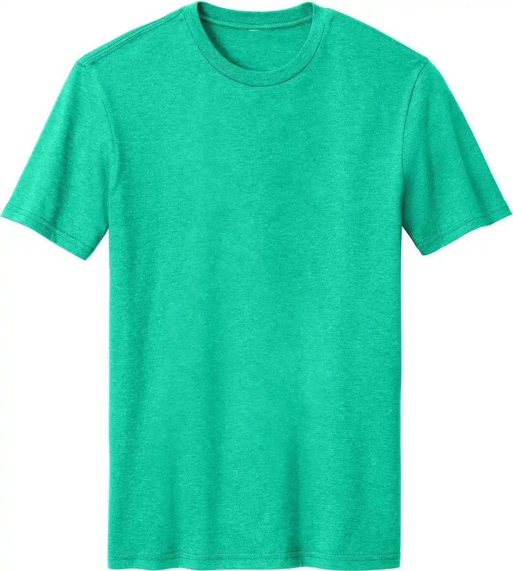District Dm108 Perfect Blend Cvc Tee Aquahthr