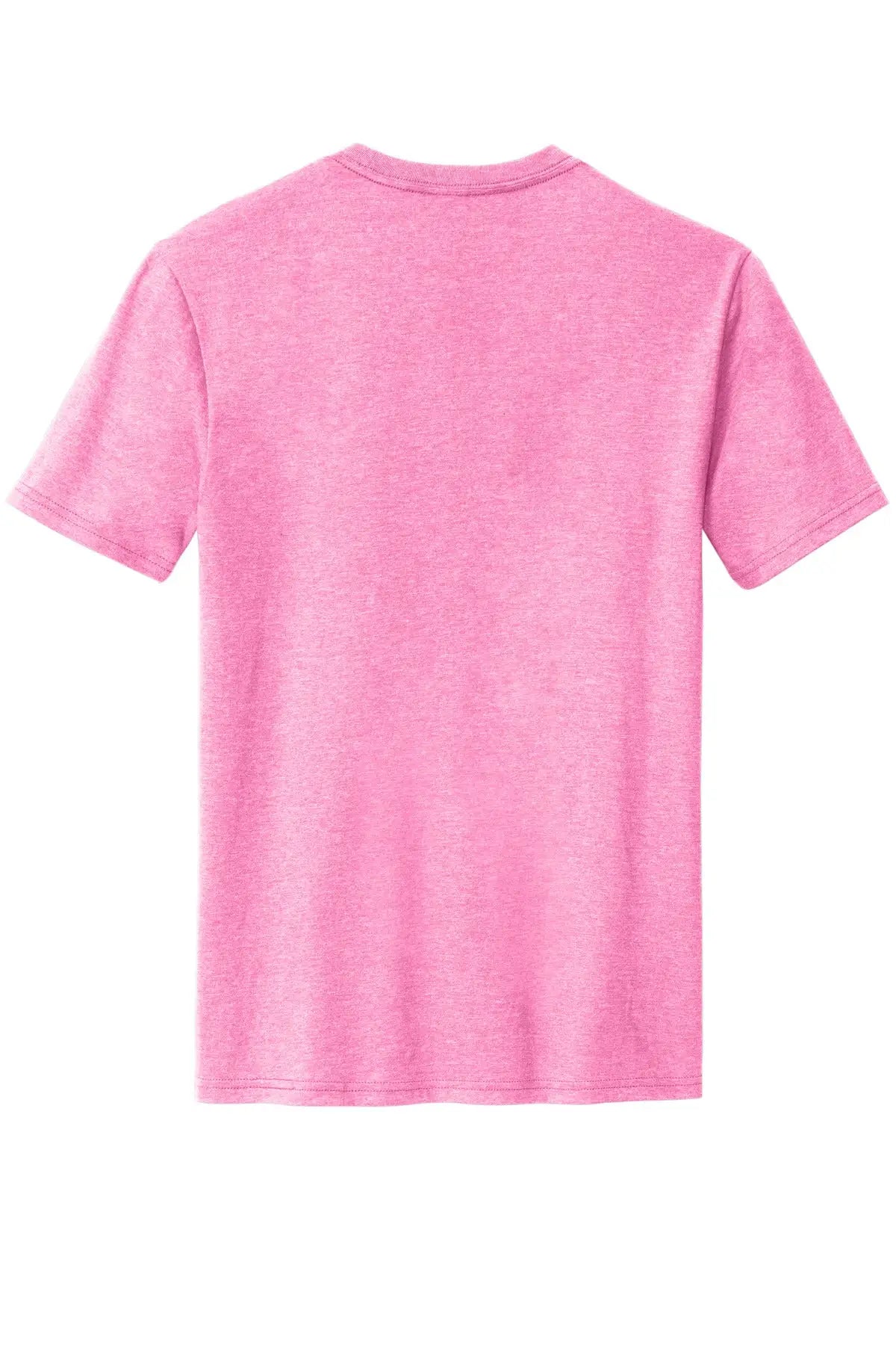 District Dm108 Perfect Blend Cvc Tee - Awareness Pink Heather - Adult Xs
