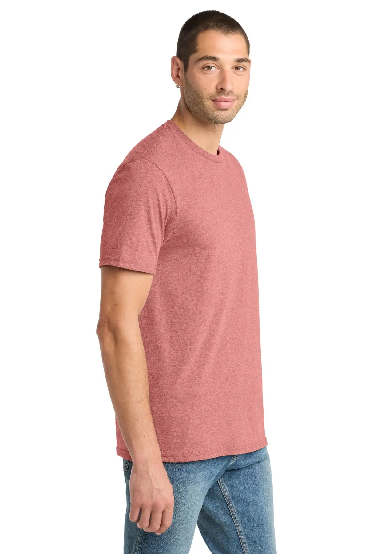 District Dm108 Perfect Blend Cvc Tee - Blush Frost