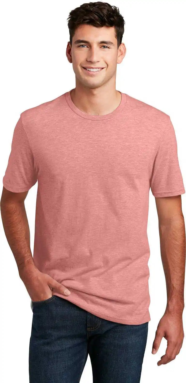 District Dm108 Perfect Blend Cvc Tee Blustfrost