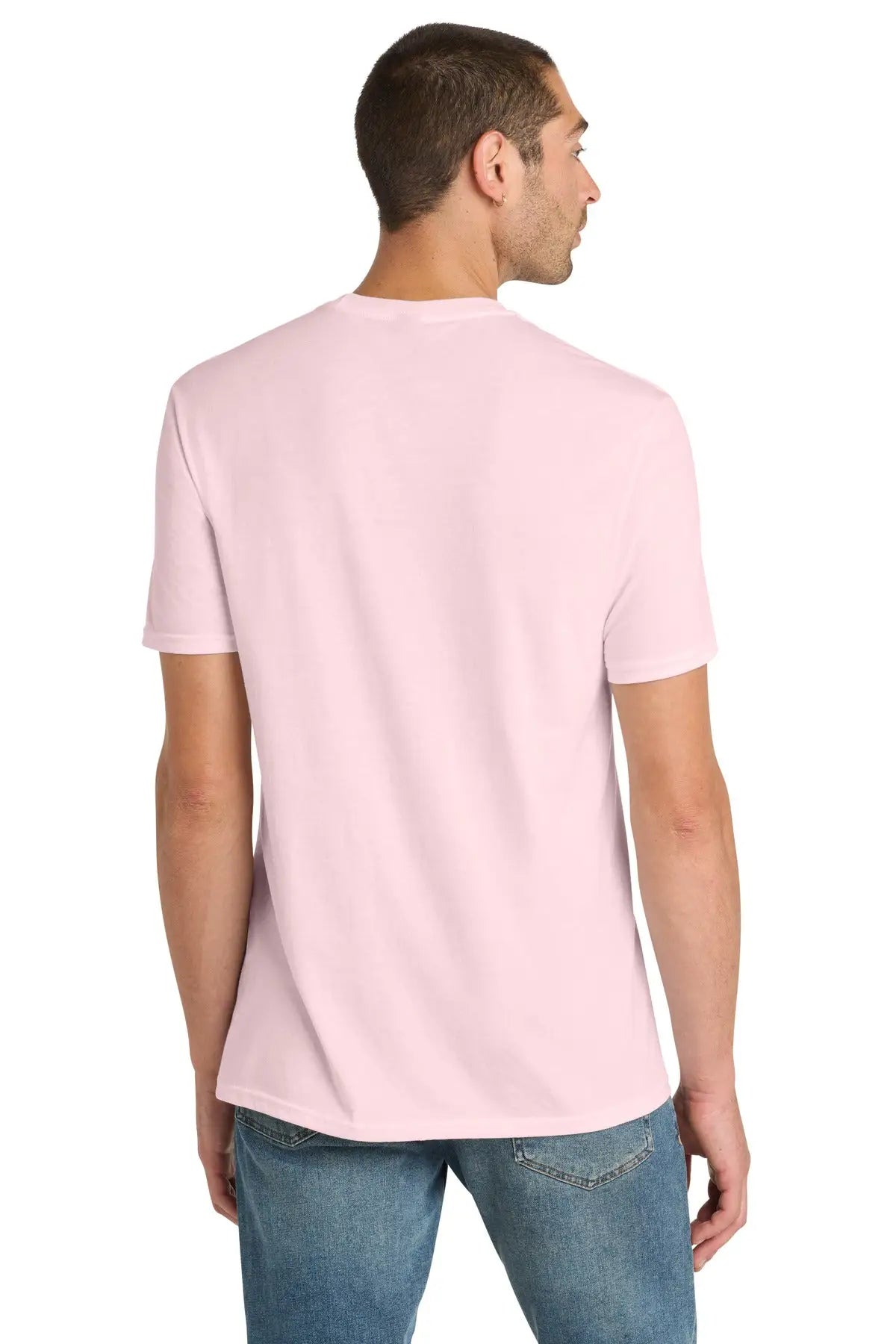 District Dm108 Perfect Blend Cvc Tee - Carnation Pink