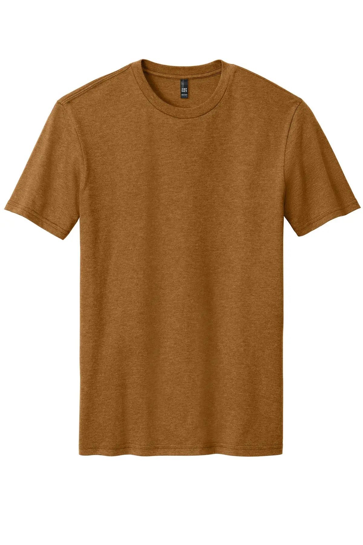 District Dm108 Perfect Blend Cvc Tee - Duck Brown Heather