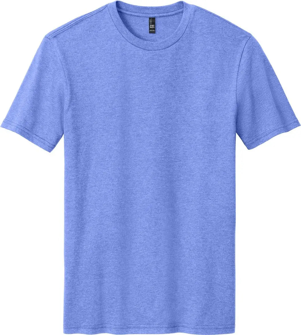District Dm108 Perfect Blend Cvc Tee - Electric Purple Heather