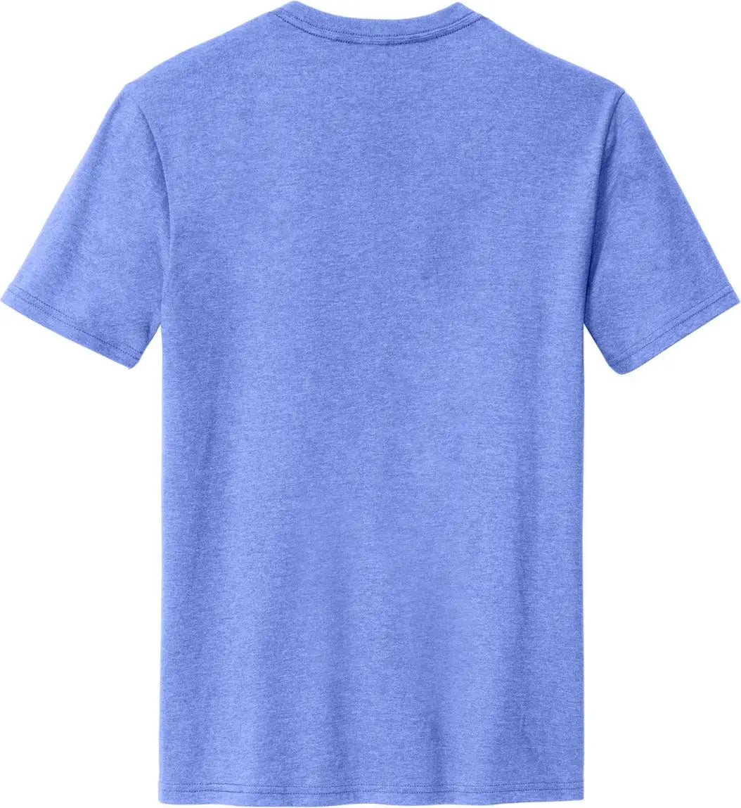 District Dm108 Perfect Blend Cvc Tee - Electric Purple Heather
