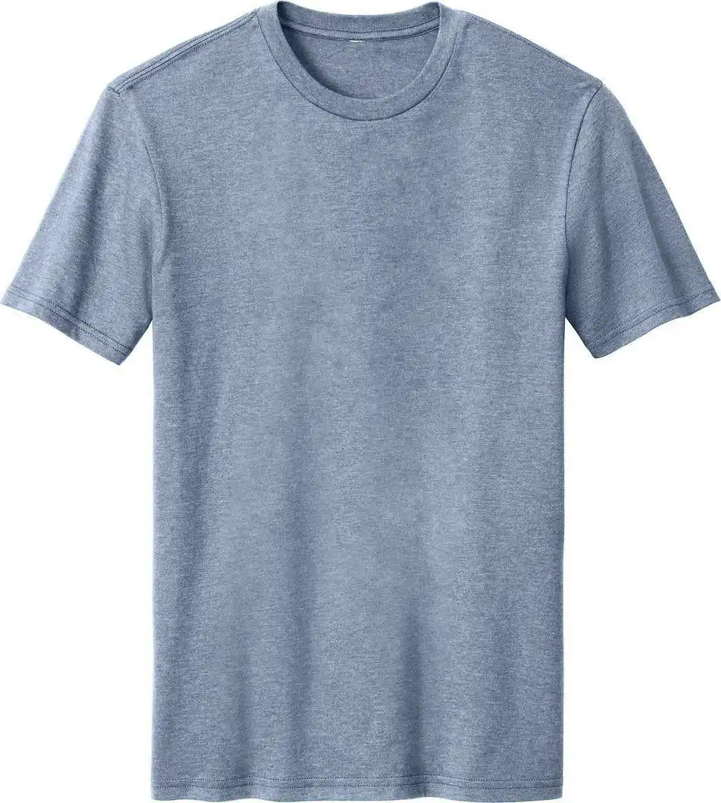 District Dm108 Perfect Blend Cvc Tee - Flint Blue Heather