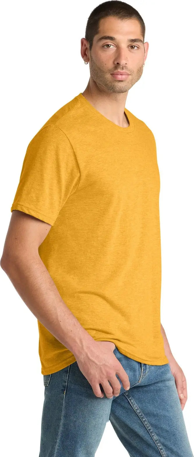 District Dm108 Perfect Blend Cvc Tee - Gold Heather
