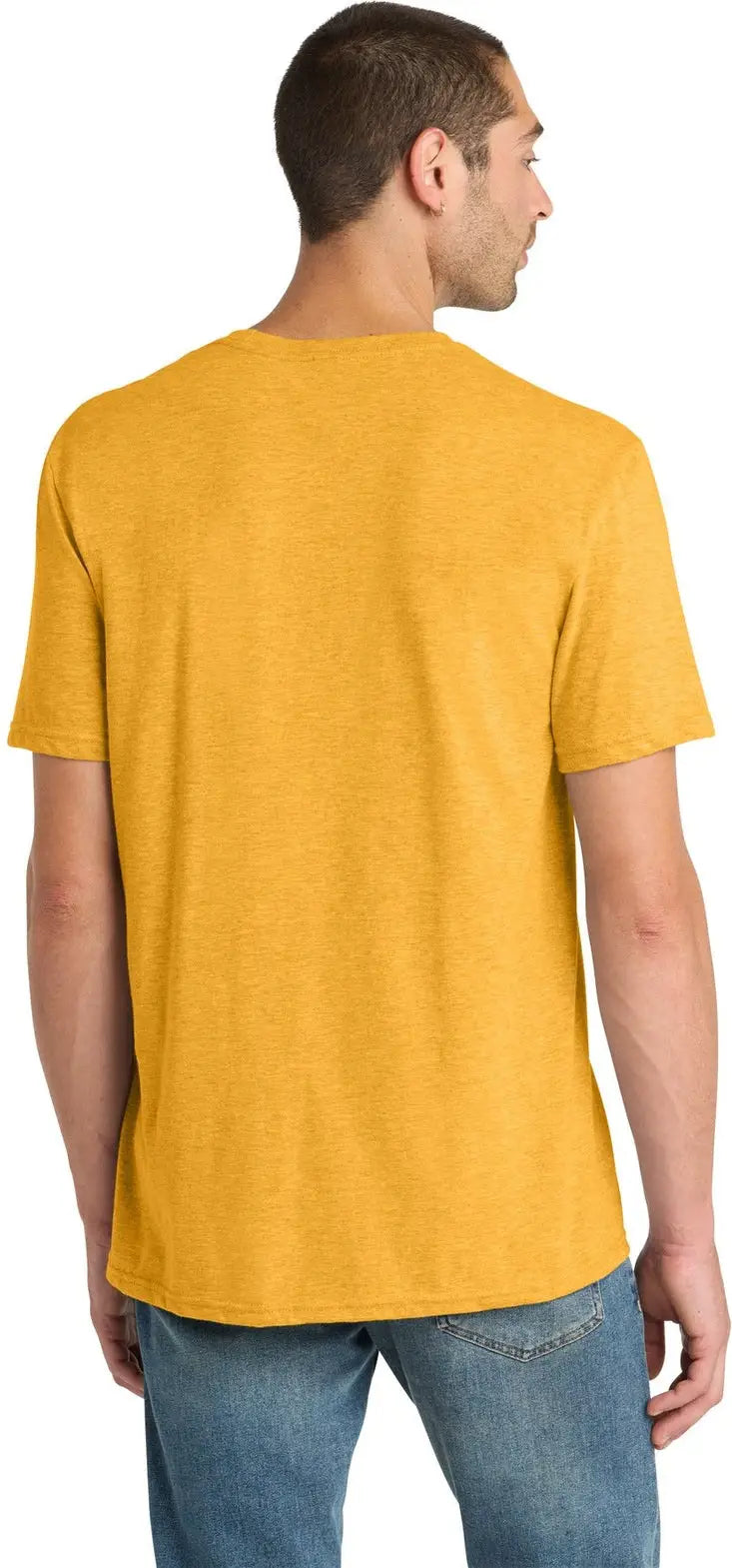 District Dm108 Perfect Blend Cvc Tee - Gold Heather