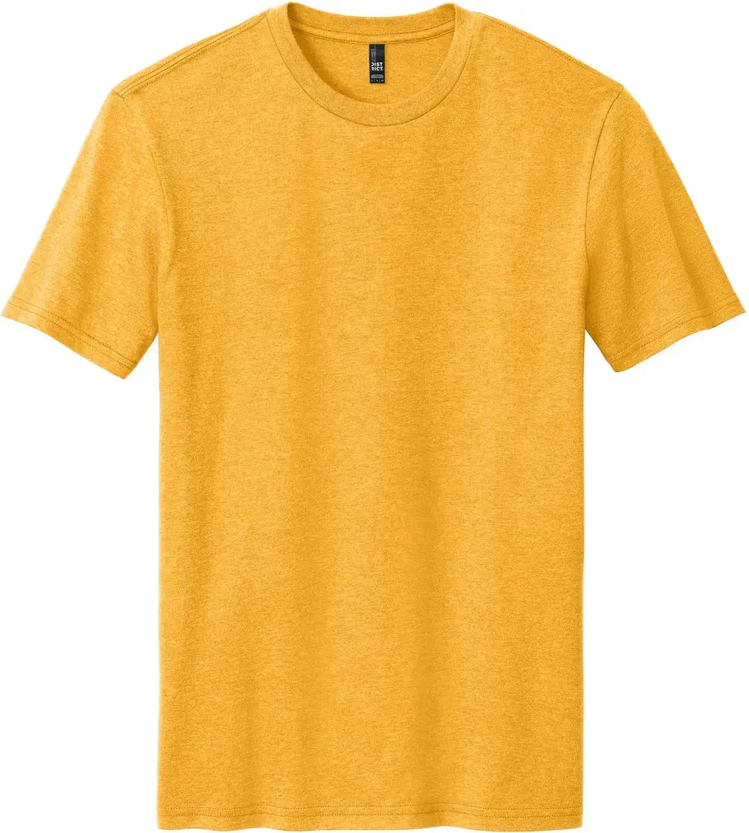 District Dm108 Perfect Blend Cvc Tee - Gold Heather