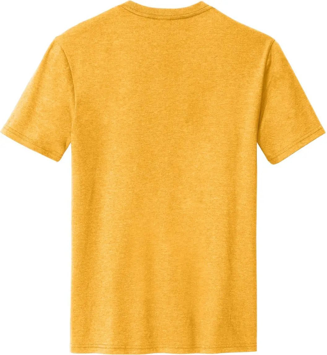 District Dm108 Perfect Blend Cvc Tee - Gold Heather - Adult Xs