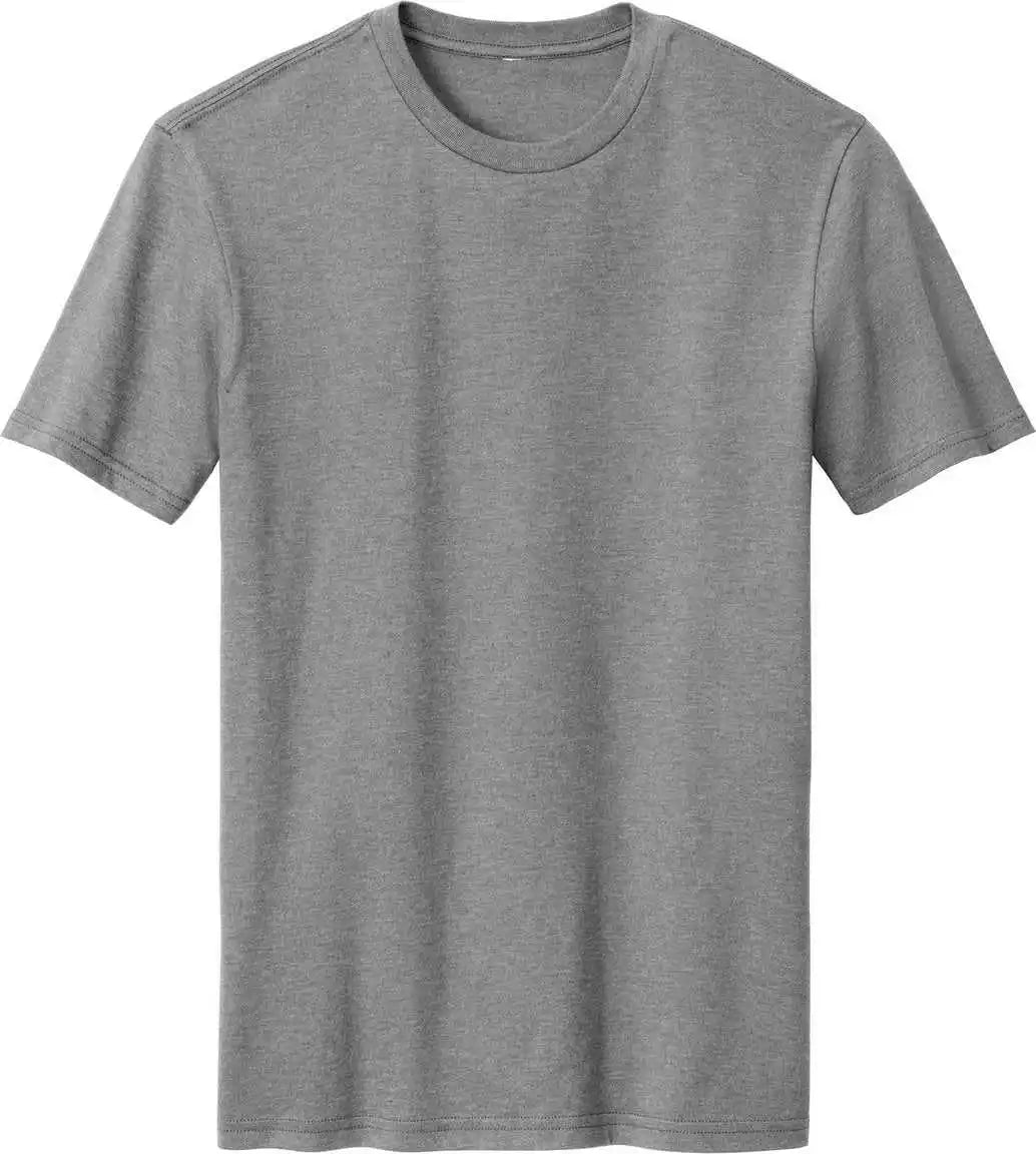District Dm108 Perfect Blend Cvc Tee - Grey Frost