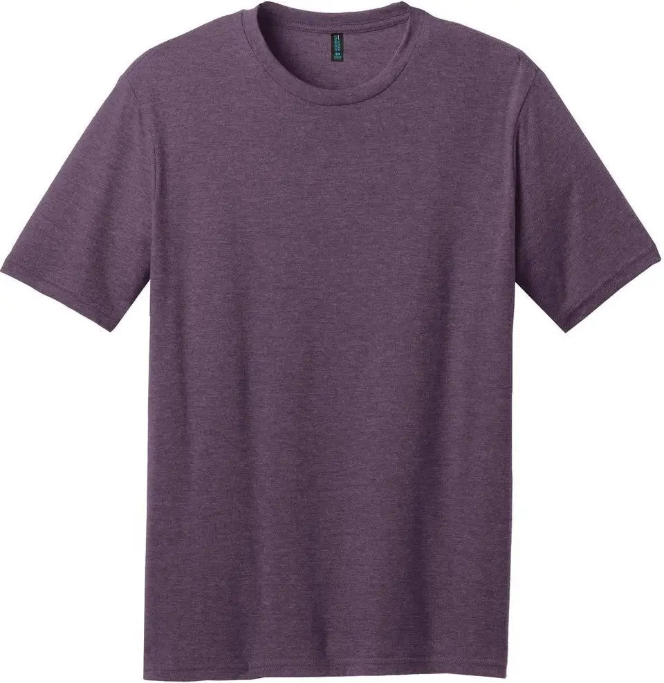 District Dm108 Perfect Blend Cvc Tee - Heathered Eggplant