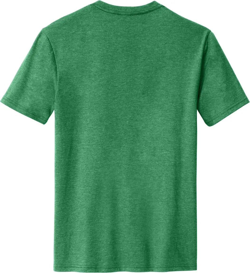 District Dm108 Perfect Blend Cvc Tee - Heathered Kelly Green