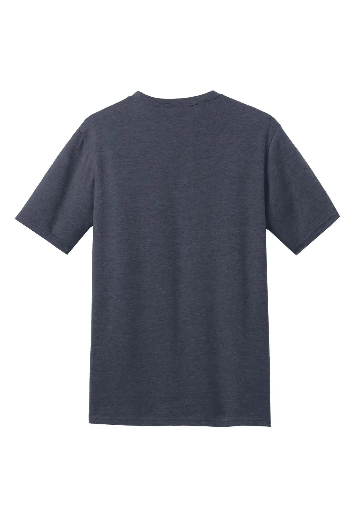 District Dm108 Perfect Blend Cvc Tee - Heathered Navy - Adult Xs
