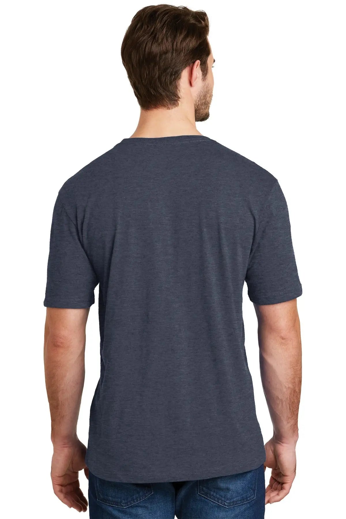 District Dm108 Perfect Blend Cvc Tee - Heathered Navy