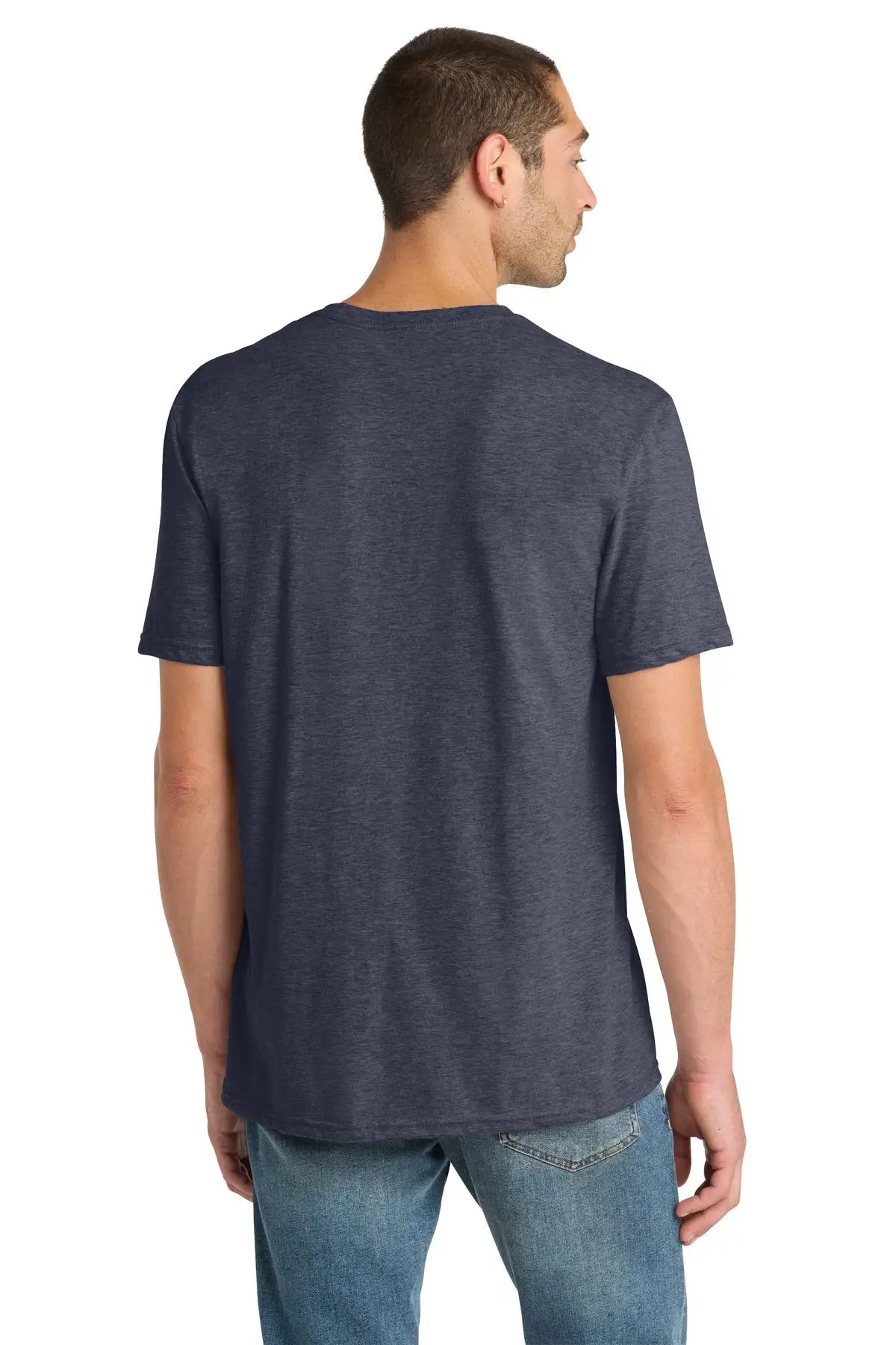 District Dm108 Perfect Blend Cvc Tee - Heathered Navy
