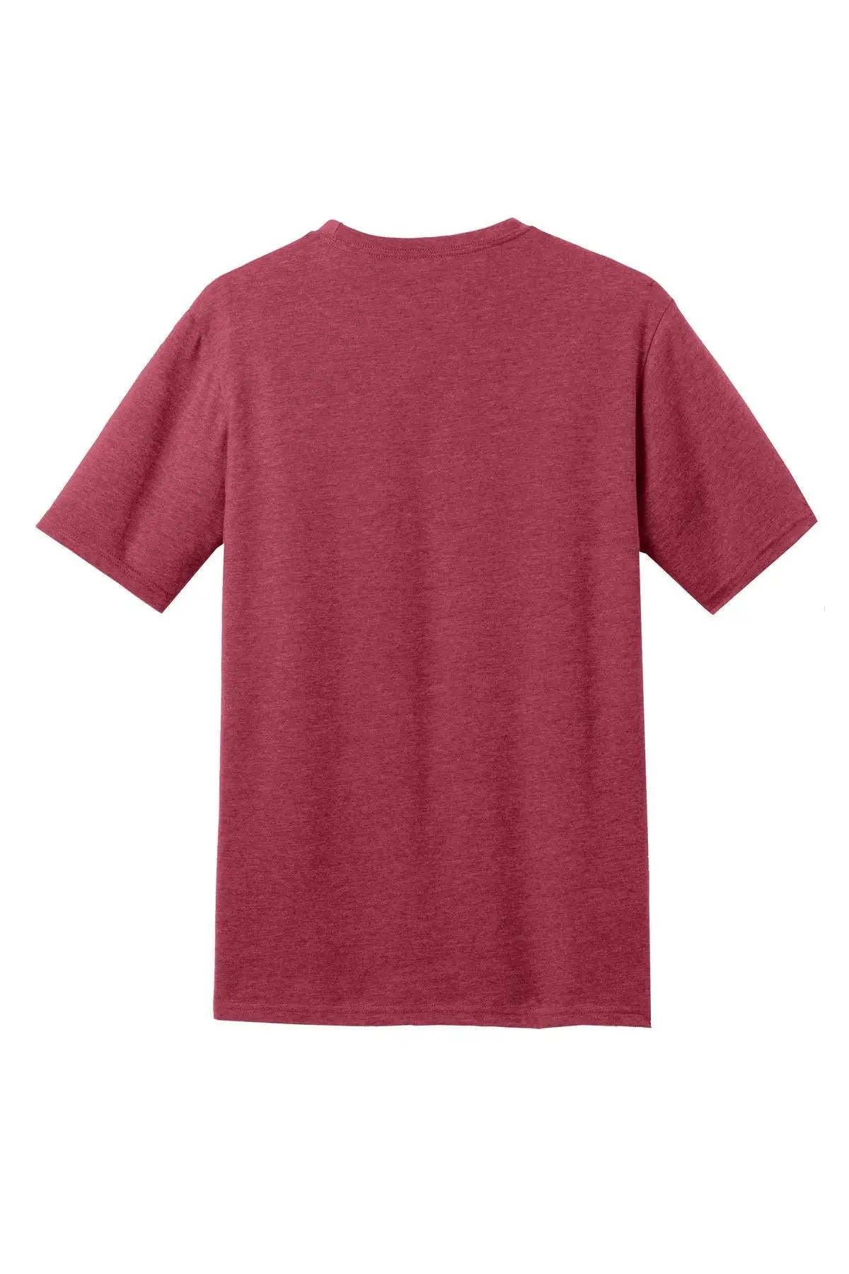 District Dm108 Perfect Blend Cvc Tee - Heathered Red - Adult Xs
