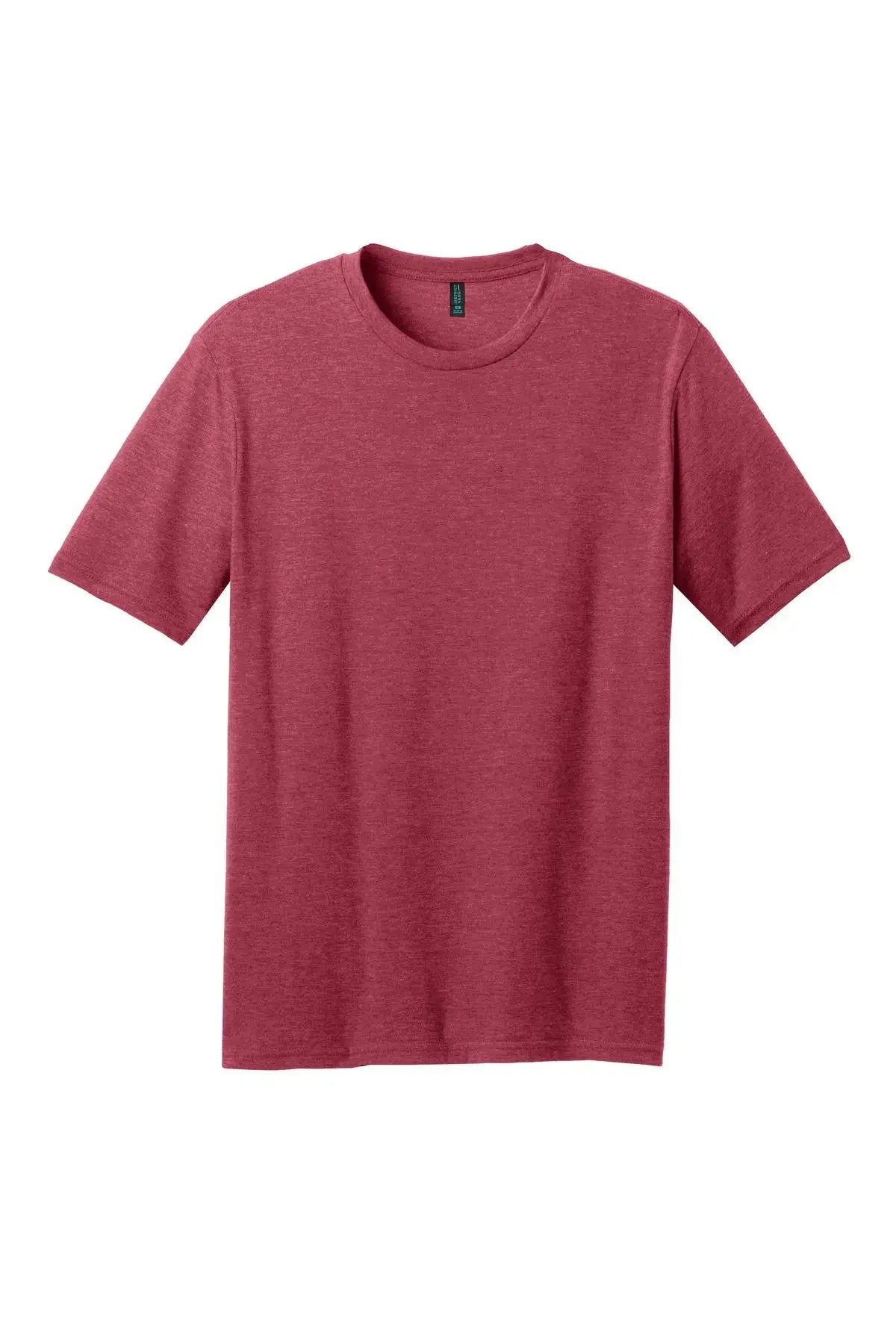 District Dm108 Perfect Blend Cvc Tee - Heathered Red