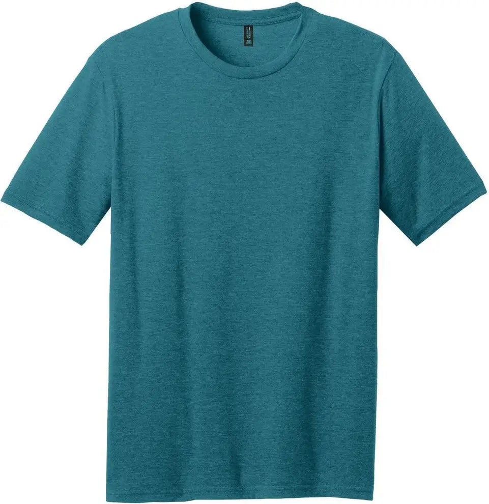 District Dm108 Perfect Blend Cvc Tee - Heathered Teal