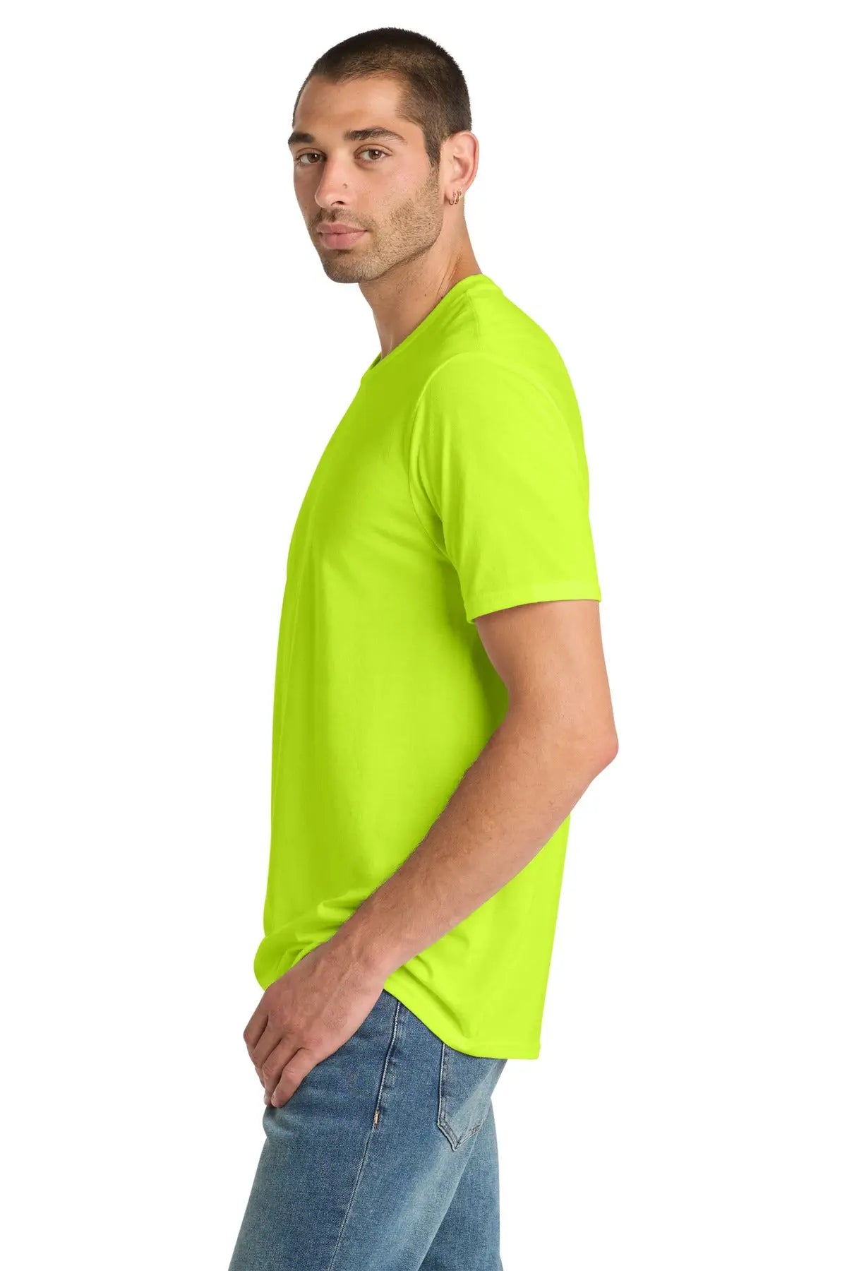 District Dm108 Perfect Blend Cvc Tee - S. Green