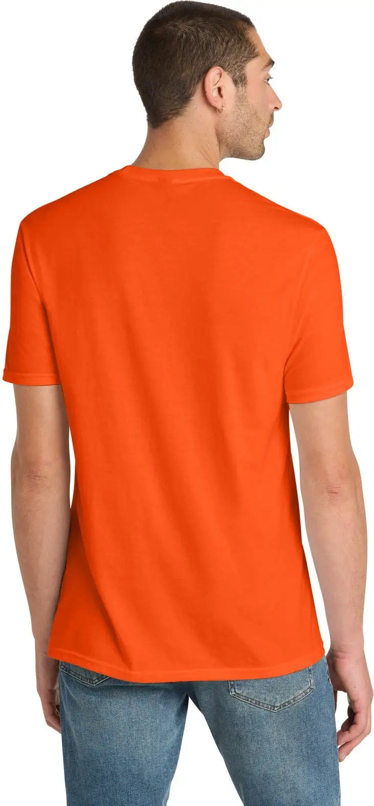 District Dm108 Perfect Blend Cvc Tee - S. Orange