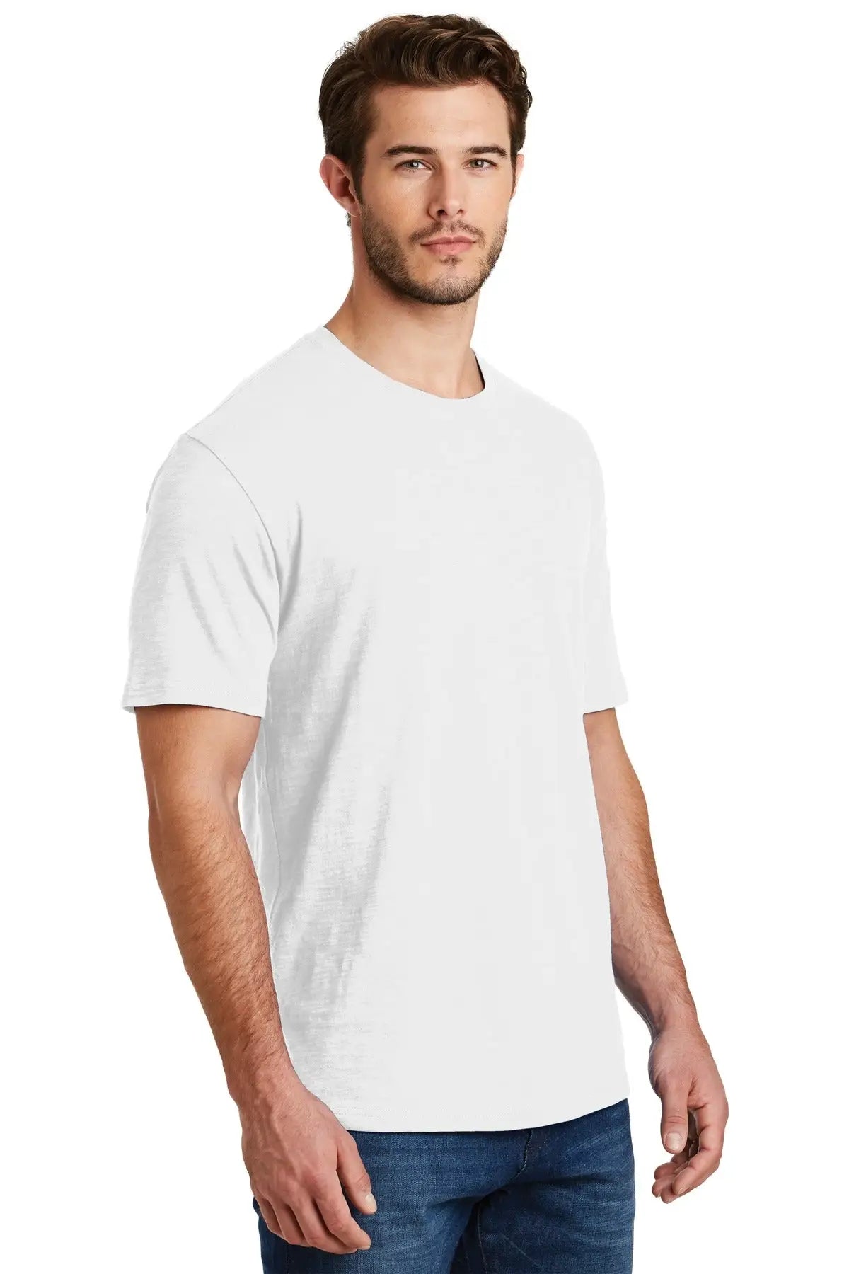 District Dm108 Perfect Blend Cvc Tee - White