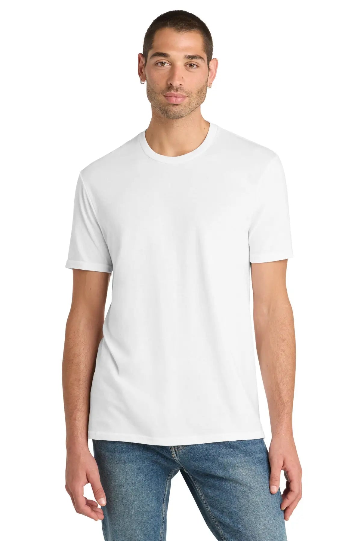 District Dm108 Perfect Blend Cvc Tee - White