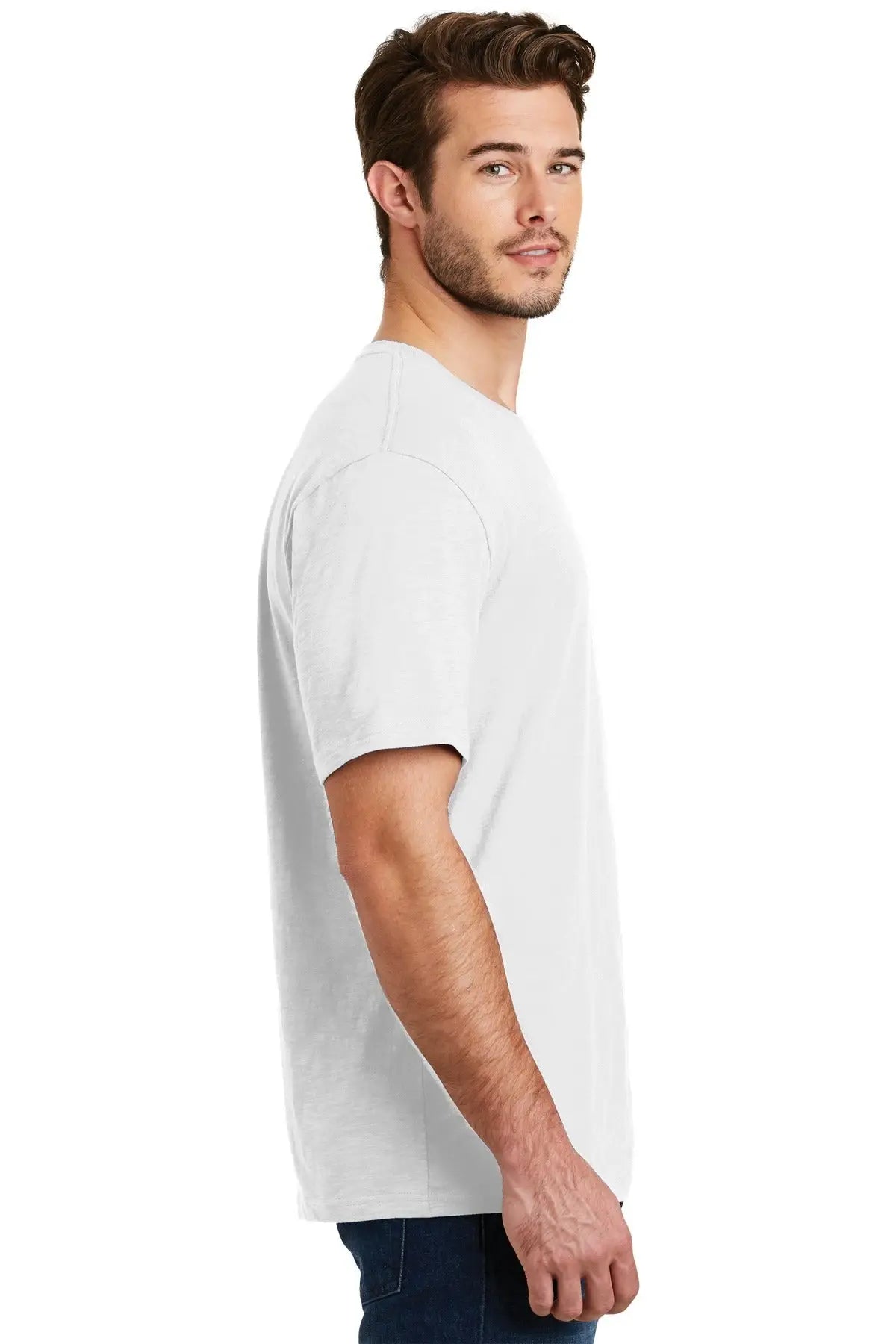 District Dm108 Perfect Blend Cvc Tee - White