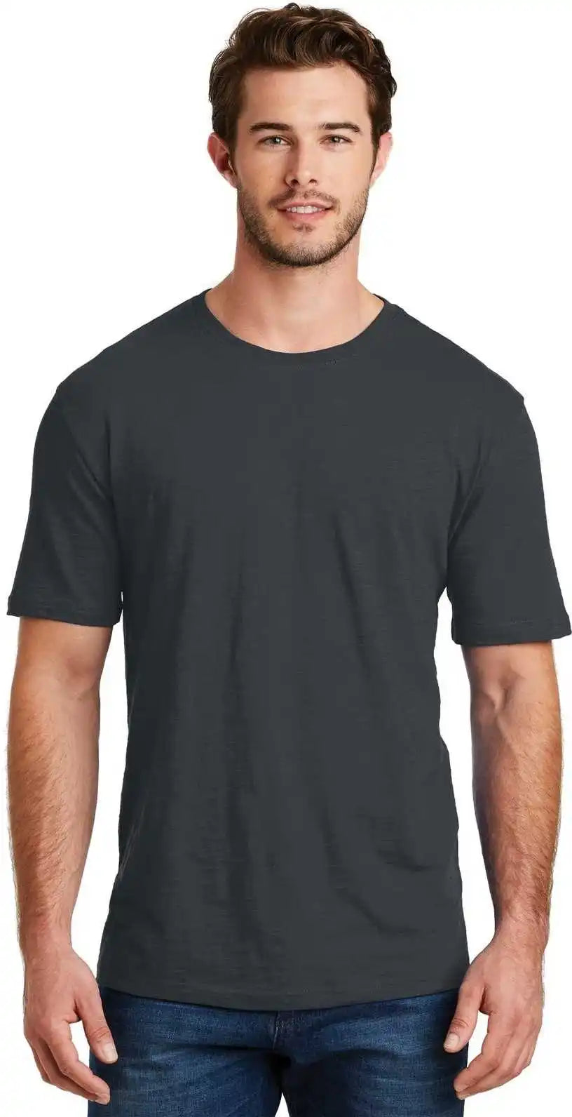 District Dm108 Perfect Blend Tee - Charcoal