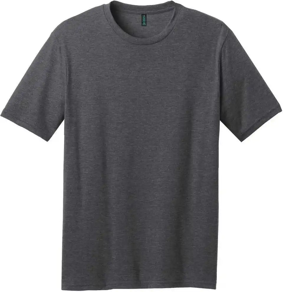 District Dm108 Perfect Blend Tee Heathered Charcoal