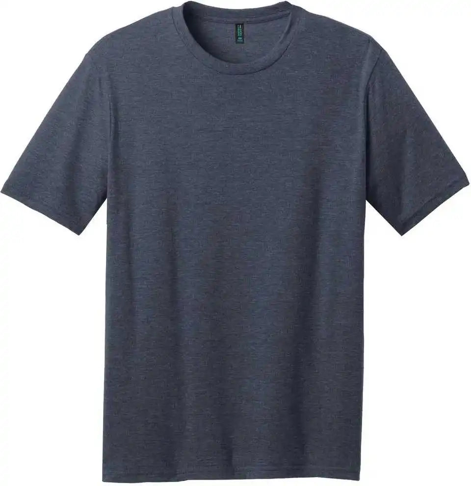District Dm108 Perfect Blend Tee Heathered Navy