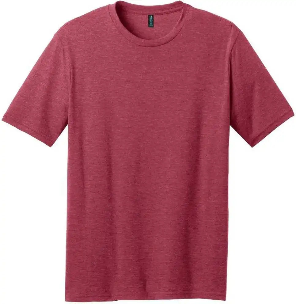 District Dm108 Perfect Blend Tee Heathered Red