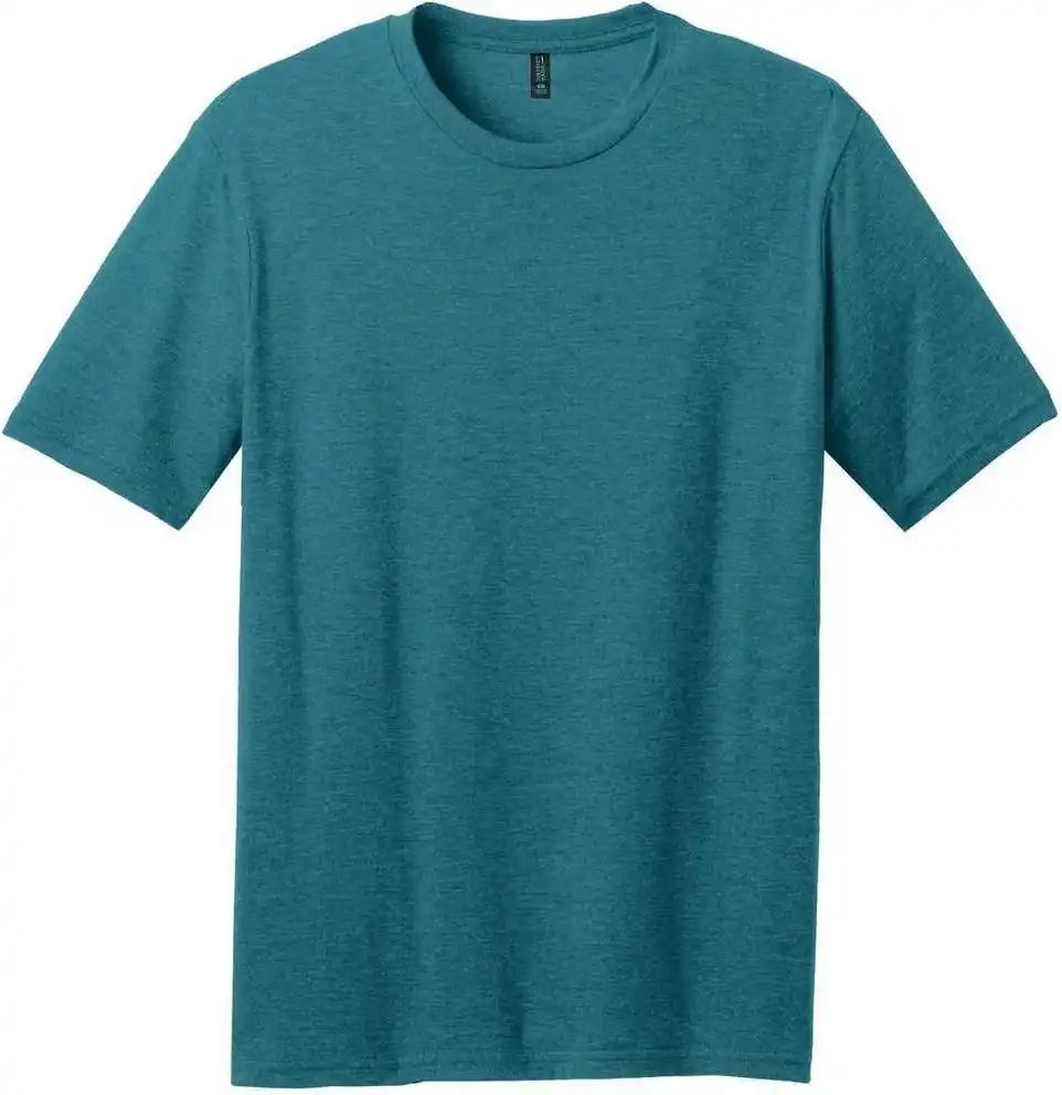 District Dm108 Perfect Blend Tee Heathered Teal