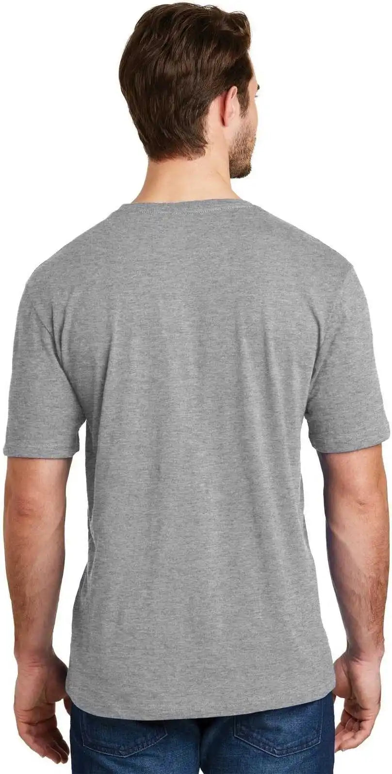 District Dm108 Perfect Blend Tee - Light Heather Gray