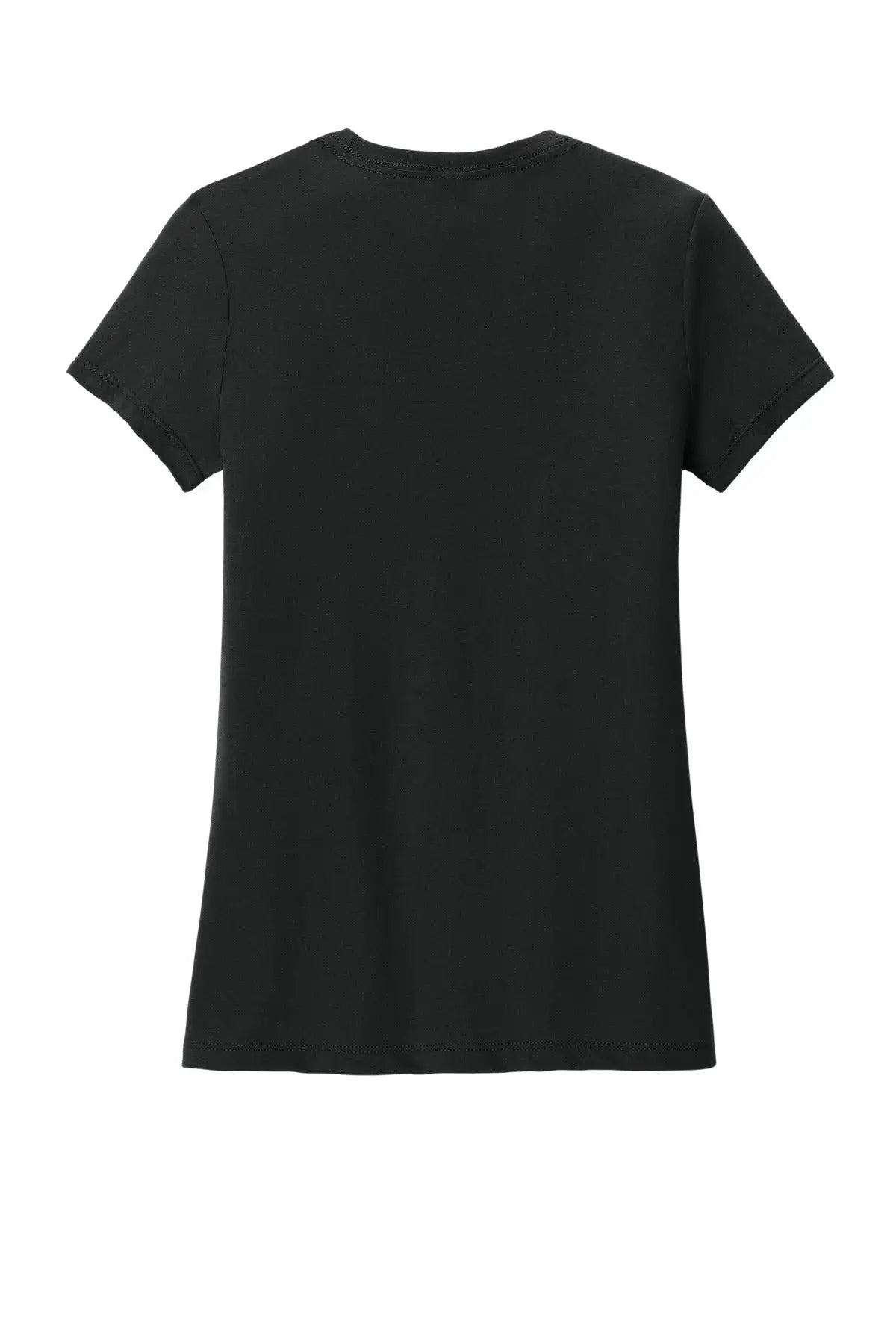 District Dm108l Women’s Perfect Blend Cvc Tee - Black - Ladies Xs