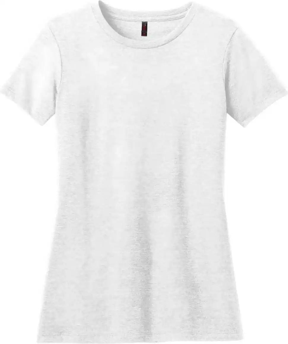 District Dm108l Women’s Perfect Blend Tee White