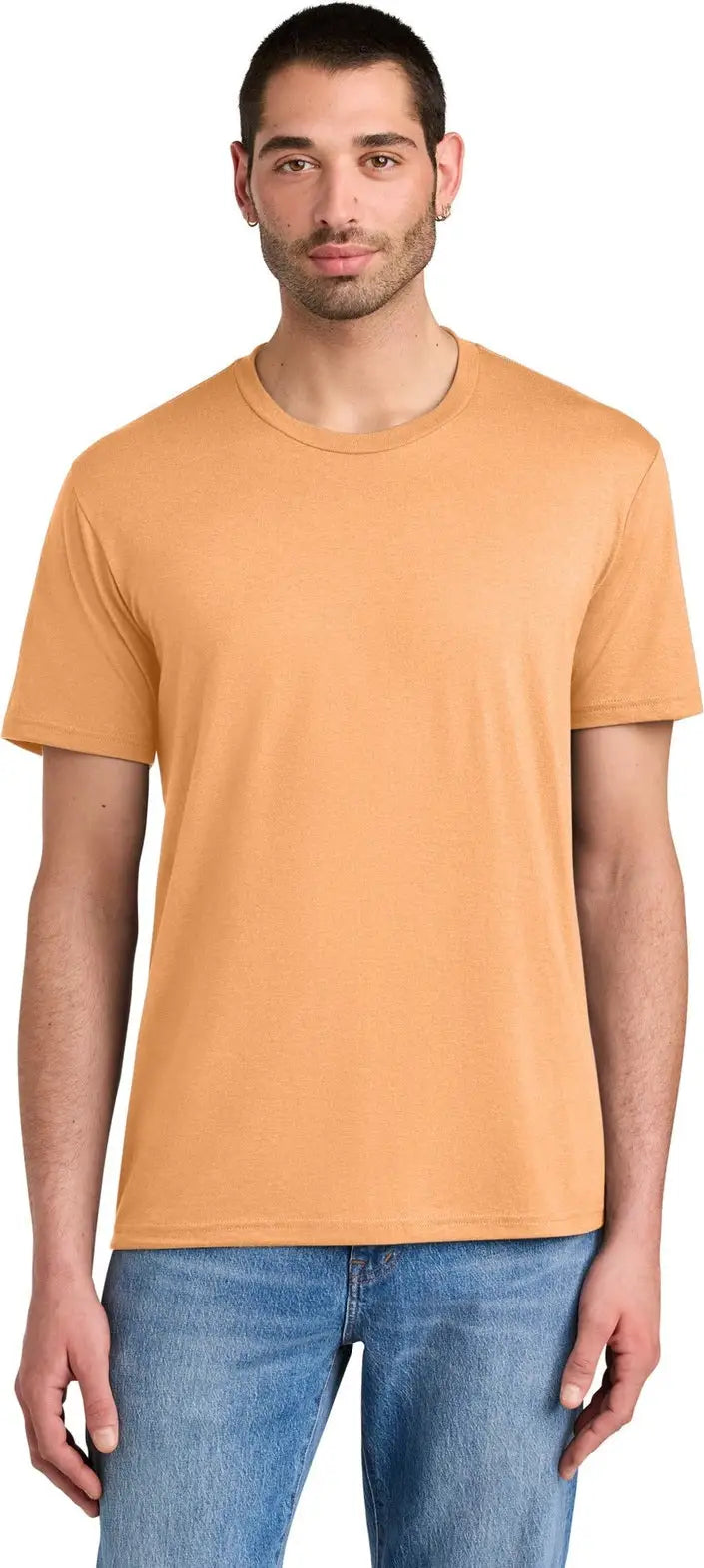 District Dm130 Perfect Tri Tee - Apricot