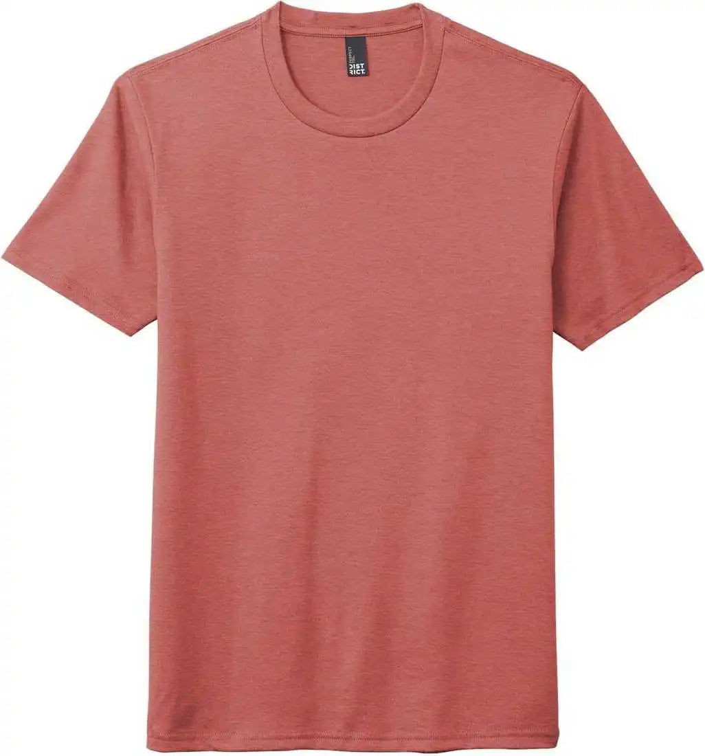 District Dm130 Perfect Tri Tee Blush Frost