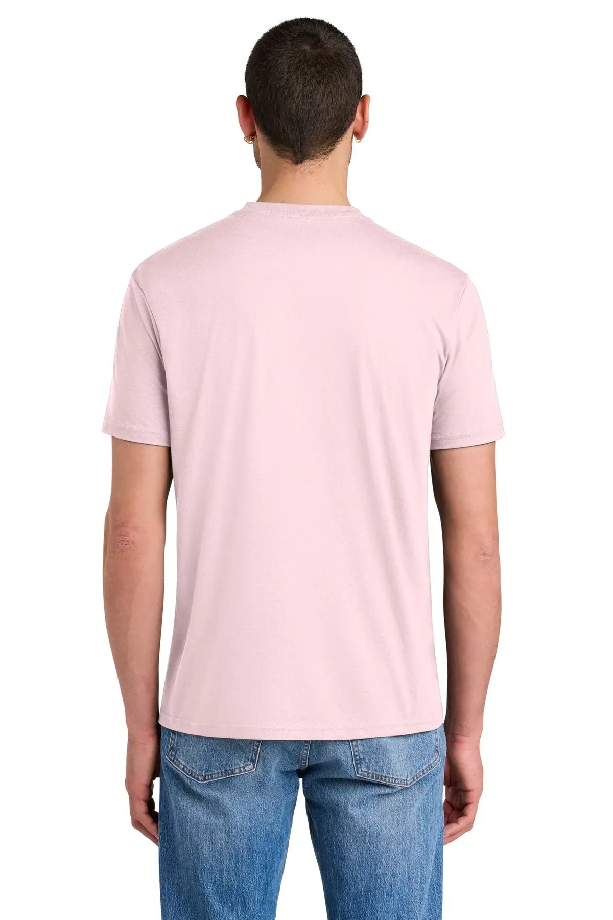 District Dm130 Perfect Tri Tee - Carnation Pink