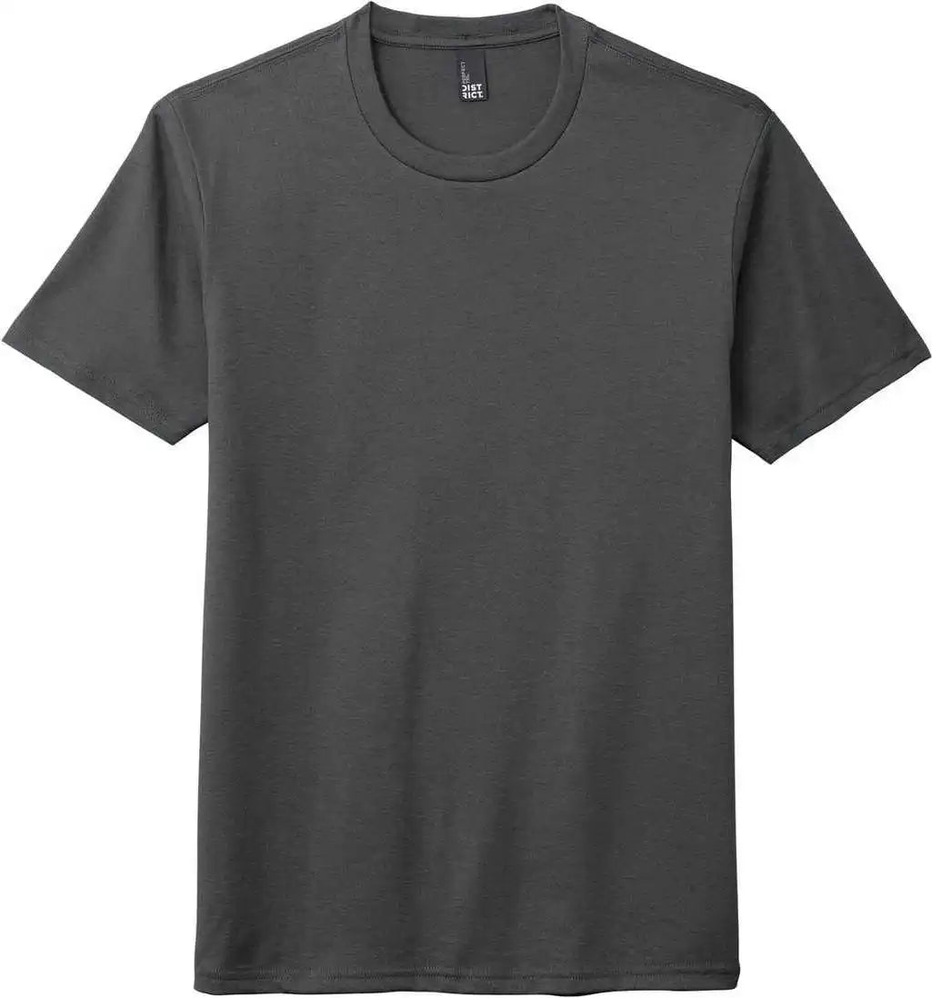 District Dm130 Perfect Tri Tee Charcoal