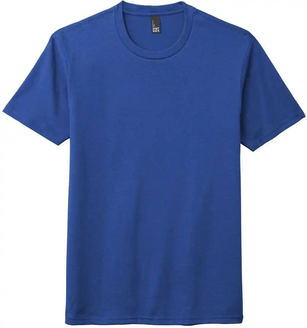 District Dm130 Perfect Tri Tee Deep Royal