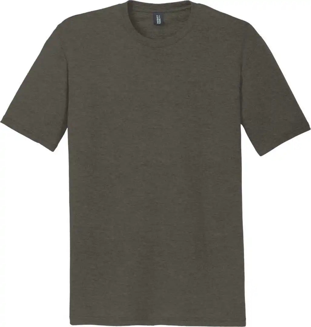 District Dm130 Perfect Tri Tee Deepest Grey